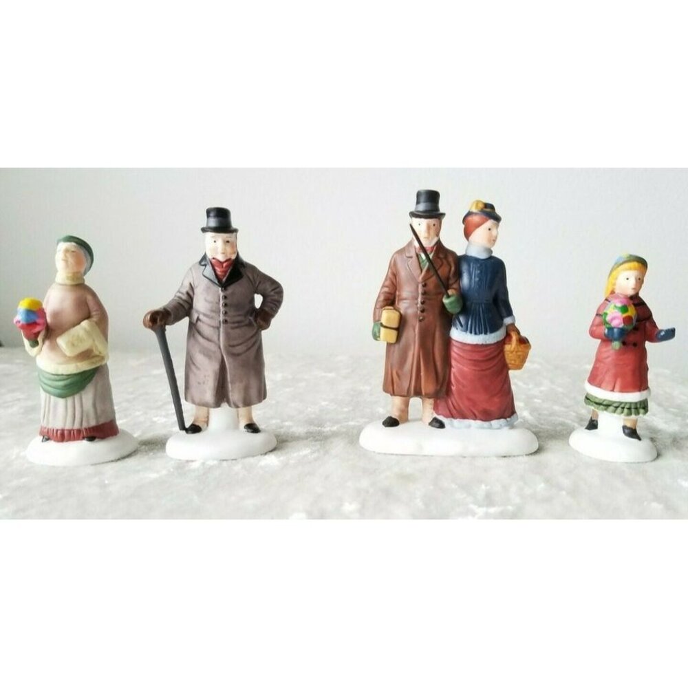 Dept 56 Dickens Village - Chelsea Lane Shoppers